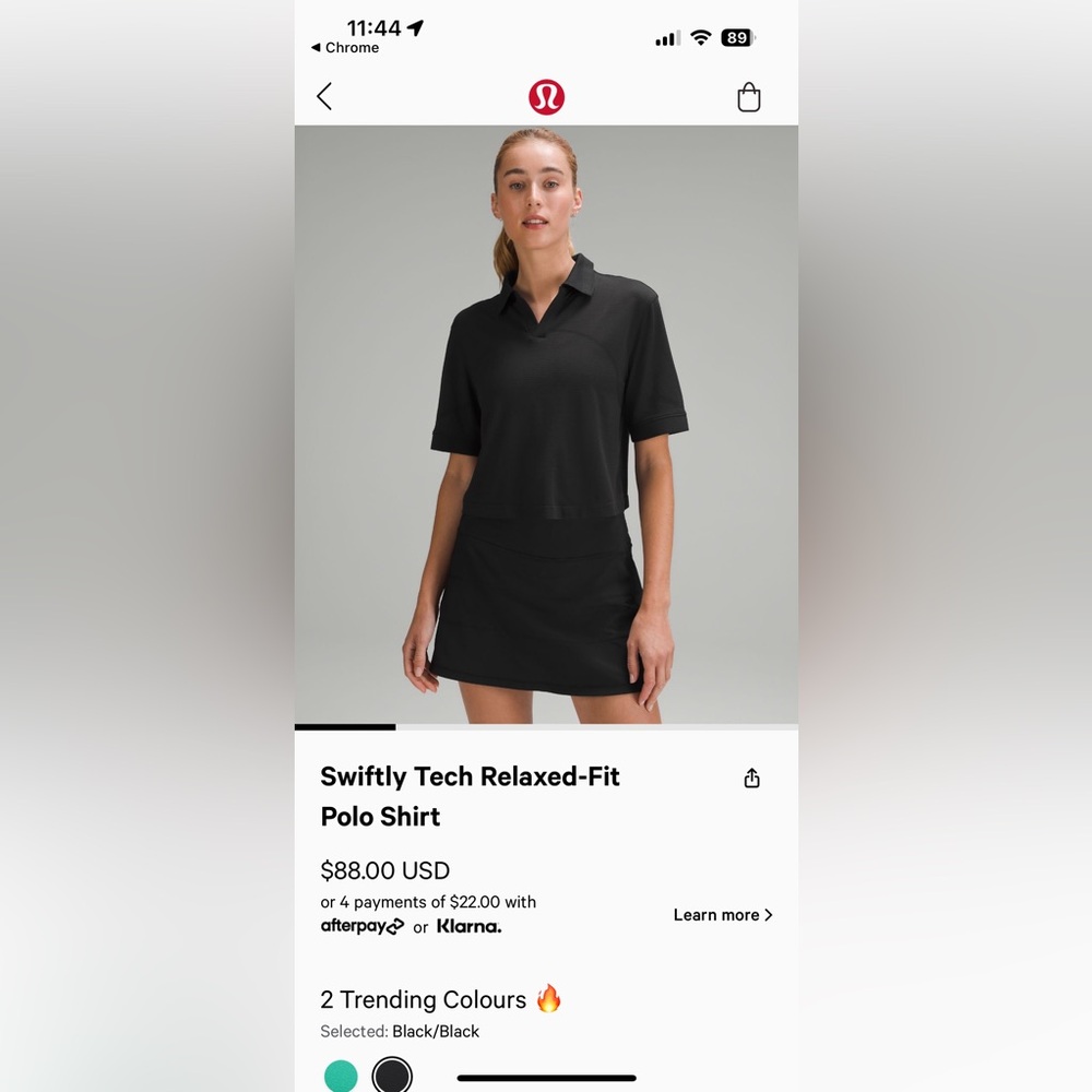Lululemon Swiftly Tech Relaxed-Fit Polo Shirt